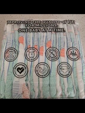 Kidgets Baby Diapers - 75ct (3 Bundle)